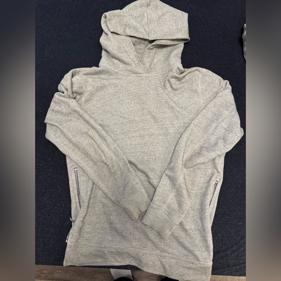 John Elliott Villain Side Zip Hooded Sweatshirt Size 2 (Medium) - Picture 1 of 2